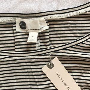 NWT Anthropologie Floreat oversized tunic size L